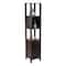Organize It All 67" Espresso 5-Shelf Ambassador High Cabinet